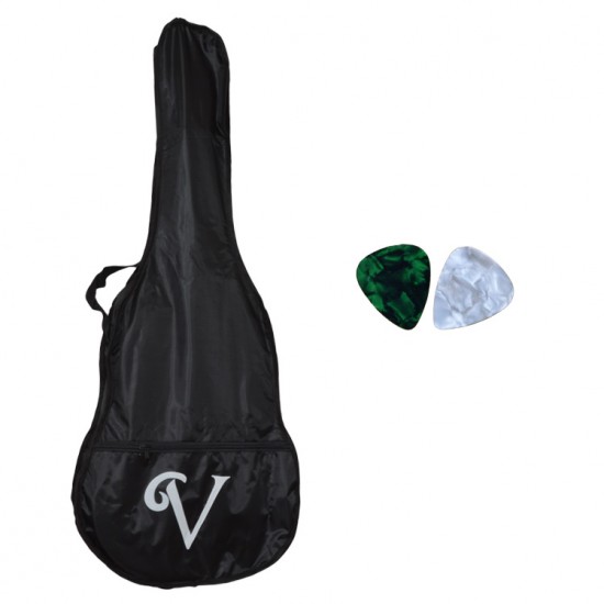 Victoria Klasik Gitar Seti Kılıf ve Pena Hediyeli 3/4 CG160BLS
