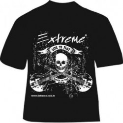 Z-TEBK1 Extreme Gitar Baskılı Tişört