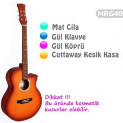 Gitar Akustik  Z-MRG40SB GÜNBATIMI