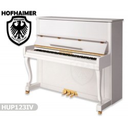 Piyano Konsol Duvar Hofhaimer Fildişi Beyazı HUP123IV
